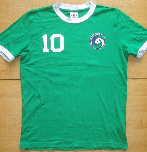 New York Cosmos #10 Pele Retro Style Umbro Größe L Fußball Shirt Trikot