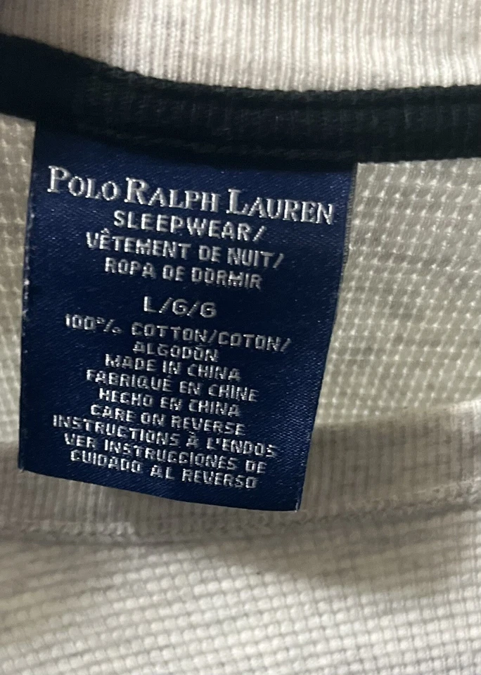 Polo Ralph Lauren YL Juvenil Grande Manga Larga Foto 2 de 2