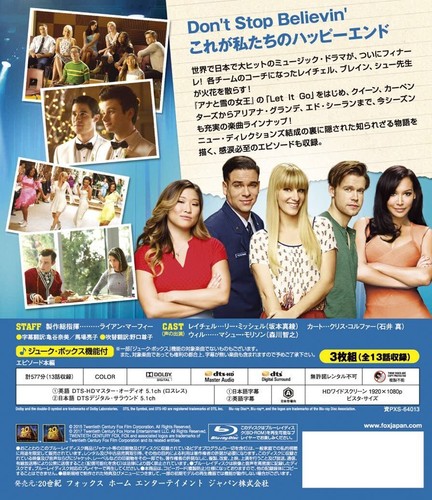 glee Glee Season 6 SEASONS Blu-ray Box Blu-ray New Lee Michelle - Picture 3 of 3
