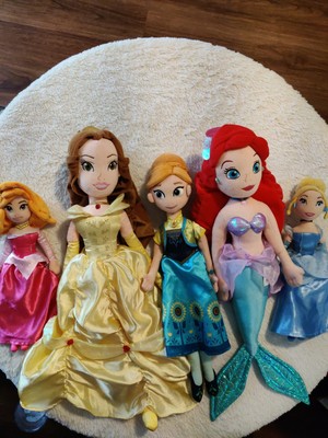 soft disney princess dolls