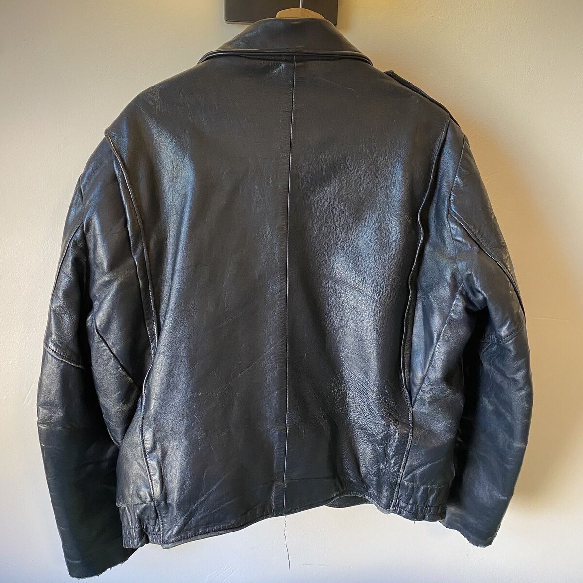 Vintage 1950's 1960's Chicago Police Leather Motorcycle Vintage 1950's 1960's Chicago Police Leather Motorcycle