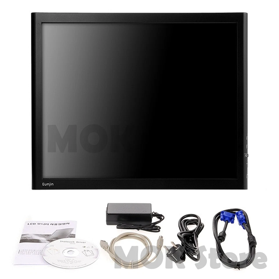 EUNJIN Display POS 17" LCD Touch Screen Monitor ED170 VGA HDMI / Win XP Vista 7_ - Image 3 of 4
