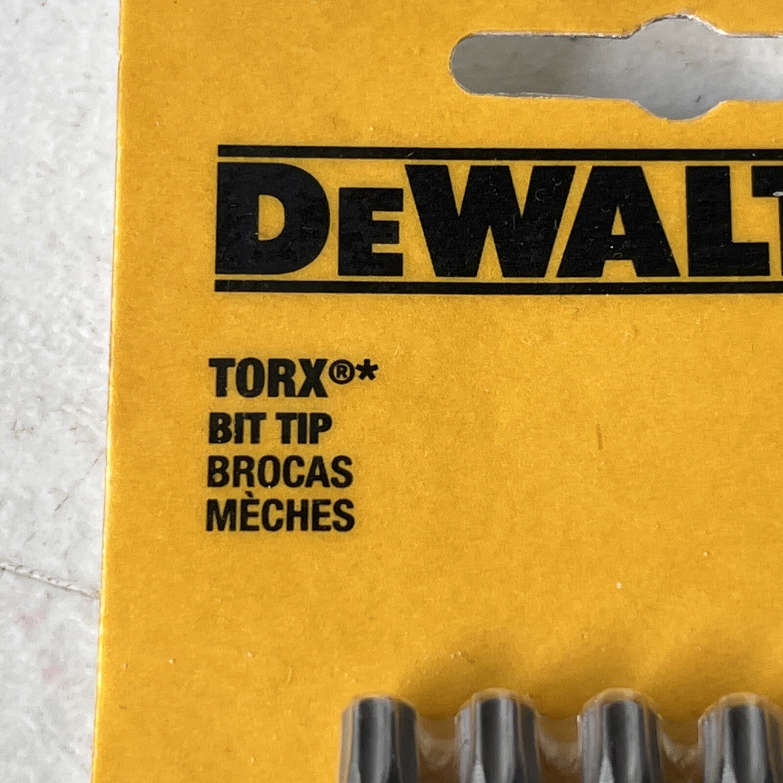 5pack Dewalt 2" Torx Screw Bits T25 DW2666 Star Cordless Drill Impact