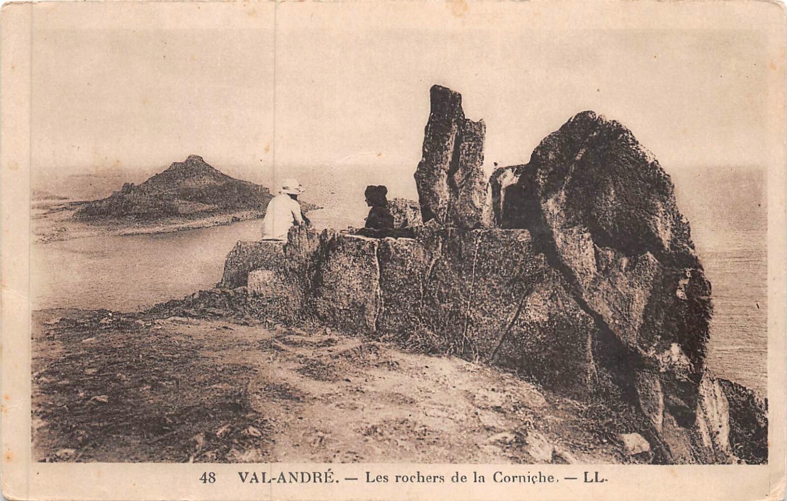 CPA VALANDRÉ - Les rochers de la Corniche (136160)