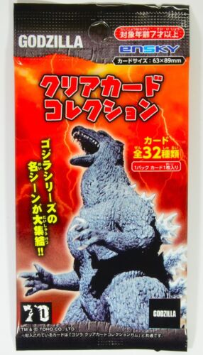 ENSKY GODZILLA Clear Card Collection 2024 Genuine Product from Japan