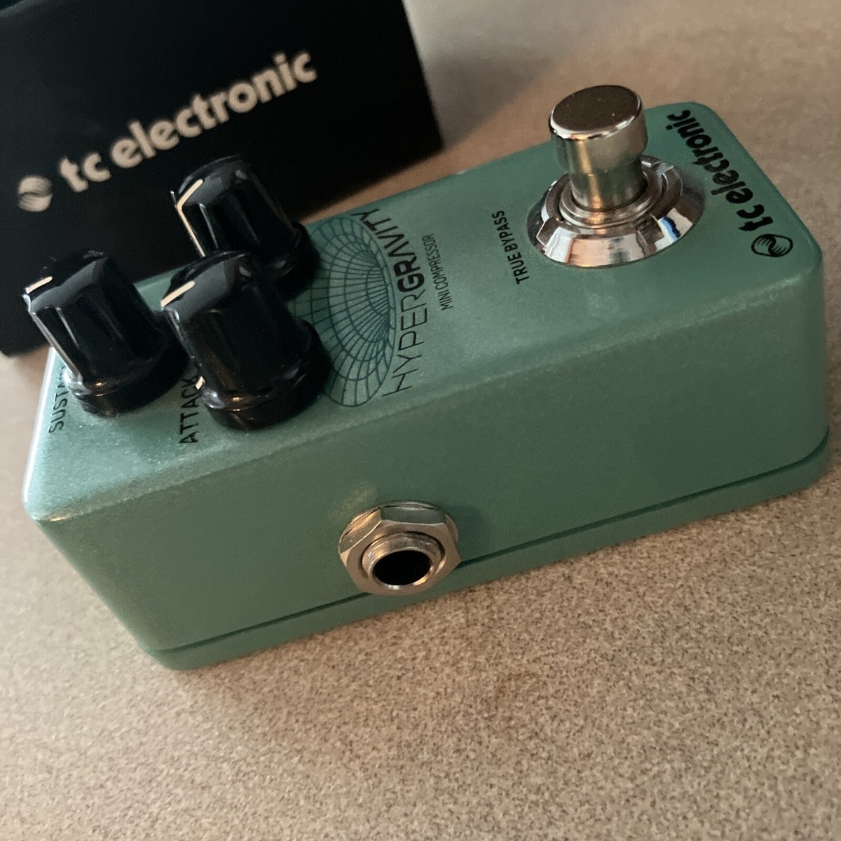 TC Electronic HyperGravity Mini Compressor Guitar Pedal | eBay