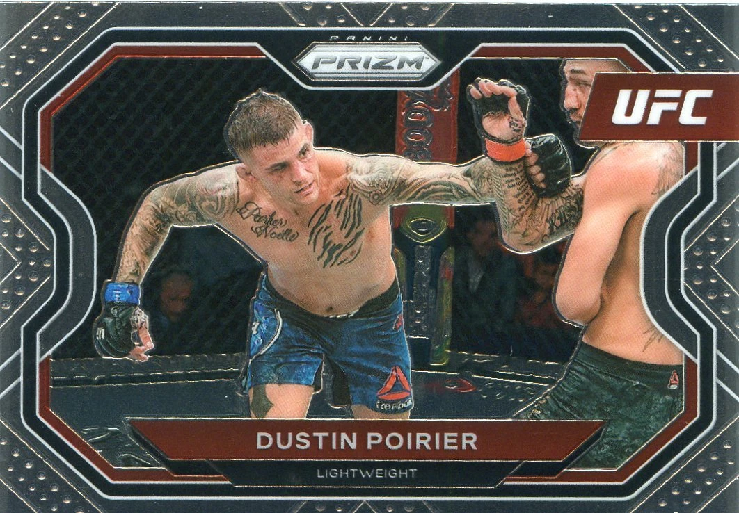ufc prizm ダスティン・ポイエー　ダスティン・ポワリエ　サインカード ufc prizm ダスティン・ポイエー ダスティン・ポワリエ サインカード