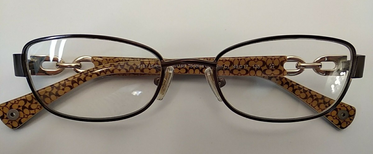 Coach Eye Glasses Frames Only Brown Tortoise HC5054 - 9187  display picture 2