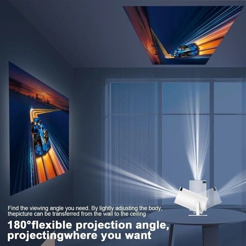📽️ Projecteur Full HD 4K Wifi Android Bluetooth Vidéoprojecteur Tv HDMI USB 🎬 - Photo 12/17