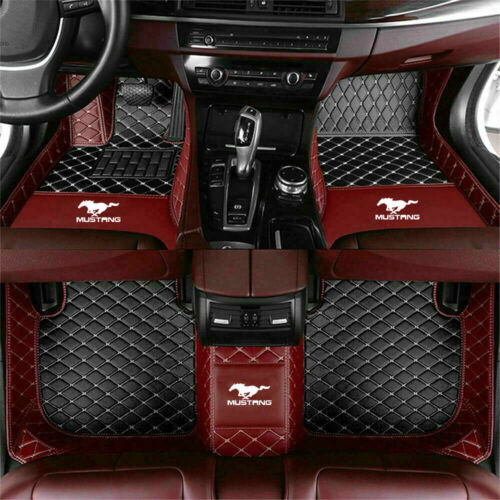 Fit For Ford Mustang 2000-2023 Custom Car Floor Mats Luxury Carpets Waterproof - Bild 27 von 35