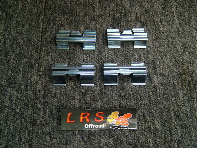 Land Rover Defender Brake Rattle Clip Land Rover Defender Range & Rover Brake Caliper Anti Rattle spring ...