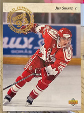 1993-94 Upper Deck Jeff Shantz #258 Chicago Blackhawks