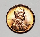 1958 D LINCOLN WHEAT PENNY UNC #P3138
