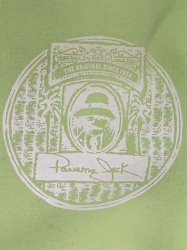 Panama Jack White Bucket Sun Hat Unisex Beach Green Tie Dye - Picture 6 of 8