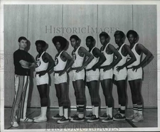 1972 Press Photo John F. Kennedy Basketball Team - cvb41084