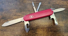 Red Victorinox Tinker Swiss Army Knife w/Phillips Screwdriver - Great Cond - 178