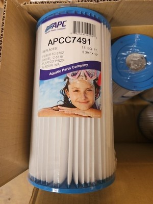Lot Of 6 - APC APCC7491 15 Sq. Ft. Filter Cartridge - Replaces FC-3752 C-5315