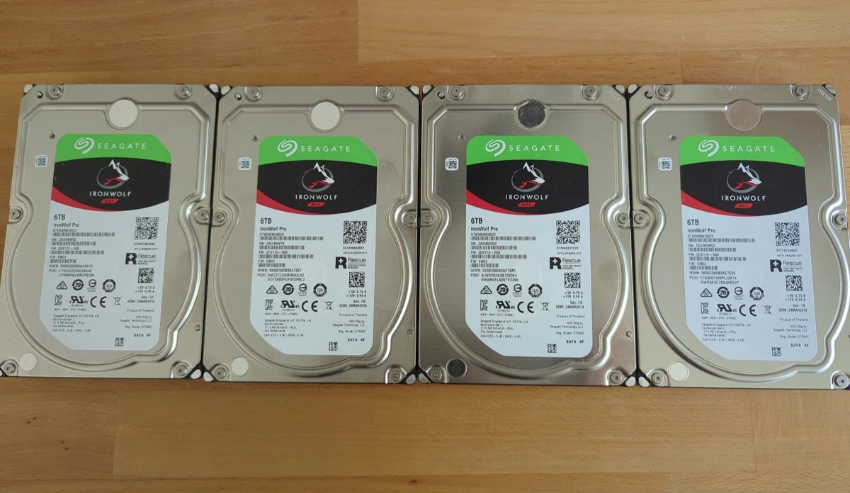 Disque Dur Seagate 6TB 7.2K SATA 6G 3.5 LFF 128MB - ST6000VN0001, Reconditionné