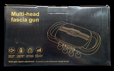 Multi-Head Fascia Gun  Deep Tissue Massage  Muscle Relaxation  Recovery
