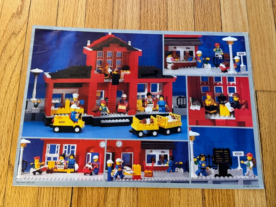 Lego Trains Train Station (2150) Instruction Booklet Only - Image 2 of 2