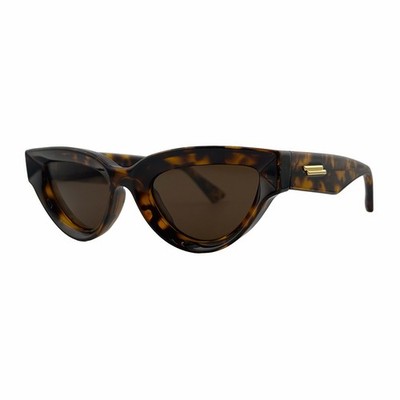 New! Bottega Veneta Avana Brown 53MM Sunglasses Bottega Veneta BV0103S 002 Havana Bronze/Brown Lens 53mm  main image 3