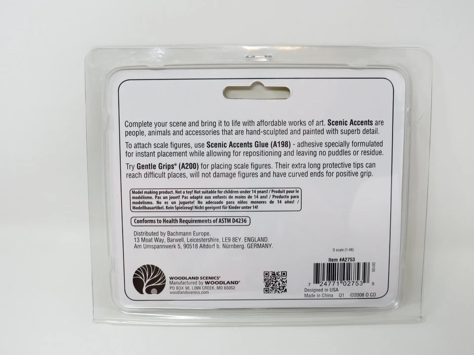 Набор строительных фигурок Woodland Scenics O 2753 Masonry Workers бетономешалка - Изображение 2 из 2