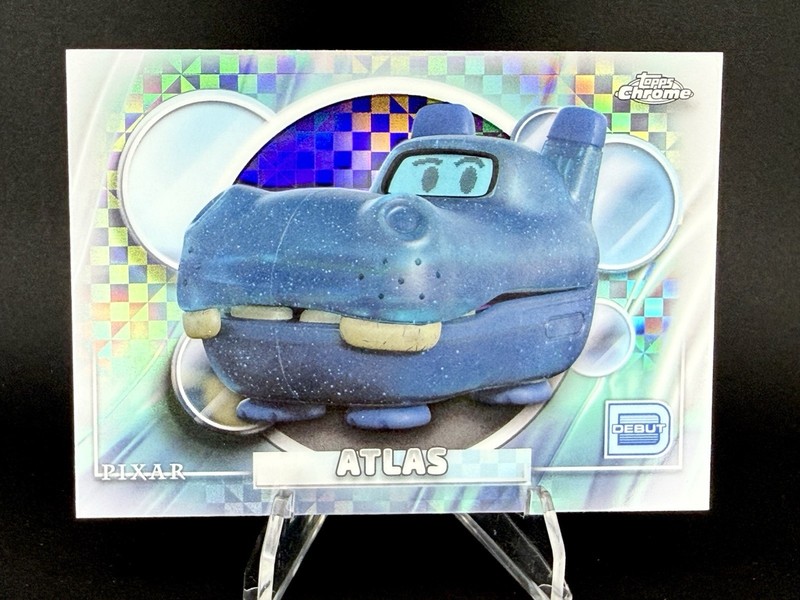 2026 Topps Chrome Disney Pixar Atlas X-Fractor Parallel #196