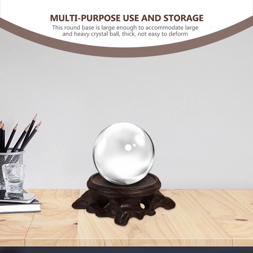 Crystal Ball Stand Gourd Base Woman Spheres Decorative Balls Holder - Imagen 8 de 12