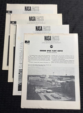 1968/1969 NASA FACTS Newsletters VG/VG Goddard / Apollo / Orbits Revolutions