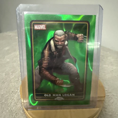 Old Man Logan 2025 Topps Chrome Marvel Deadpool Green /99 Lava Refractor #2