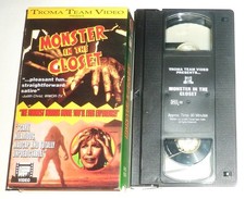 "USED" VHS TAPE / MONSTER IN THE CLOSET / DONALD GRANT, CLAUDE ATKINS... "USED" VHS TAPE / MONSTER IN THE CLOSET / DONALD GRANT, CLAUDE ATKINS...