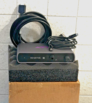 Avid HD Native Thunderbolt Interface w/ DigiLink Mini & Thunderbolt Cable