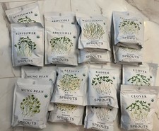 Sereniseed Organic Non GMO Seed Bulk Lot Of 16 - NIB BRAND NEW SEALED