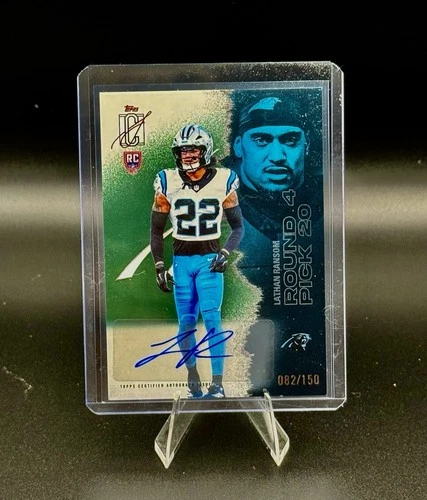 2025 Topps Lathan Ransom Shop for 2025 Topps Signature Class Football Rookie autographs on eBay (Raw)