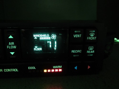 09352034 97-05 BUICK REGAL CENTURY A/C DIGITAL CLIMATE TEMP CONTROL REBUILT 1980 - Picture 2 of 6