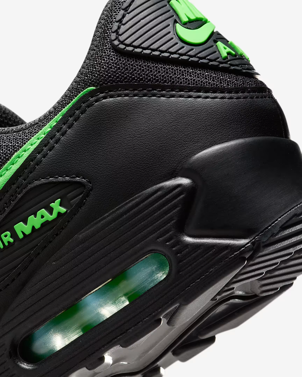 DM0029-015 Nike Air Max 90 Anthracite Black Green Strike (Men's