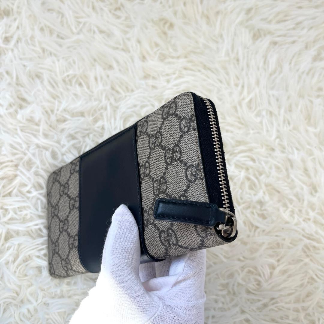 Gucci Long Wallet GG Supreme PVC Beige Authentic [SKU2] thumbnail 7