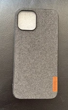 Baseus Fashion Case for iPhone 12 Pro  Jean Denim Shockproof Gray Slim Cover