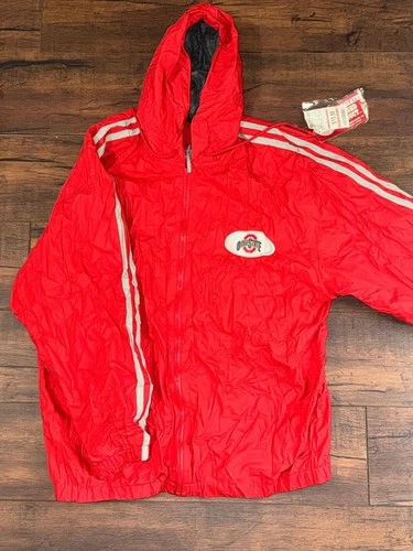 Ohio State Buckeyes Collegiate Licensed Zip Up Red Jacket Mens SIZE M Jacket - product listing photo