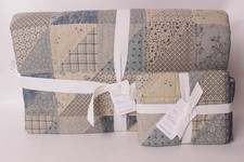 Pottery Barn Ellis reversible patchwork King quilt  1 King sham