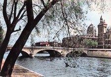 75 PARIS LE PONT DU CHANGE ET LE PALAIS DE JUSTICE