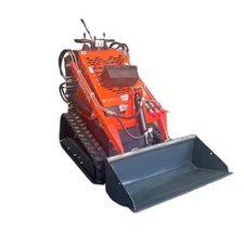 Mini Skid Steer Load Track GAS Engine 13.5HP Stand-On Crawler Hydrualic EPA