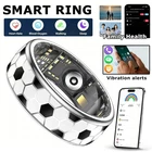 Smart Football Ring For Men/Women Health HRV Sleep Monitor IP68 Fitness Tracker