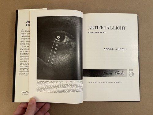Ansel Adams Basic Photo - Vol 5 - Artificial Light Photography Hardcover 1956 L3 - 第 4/5 張圖片