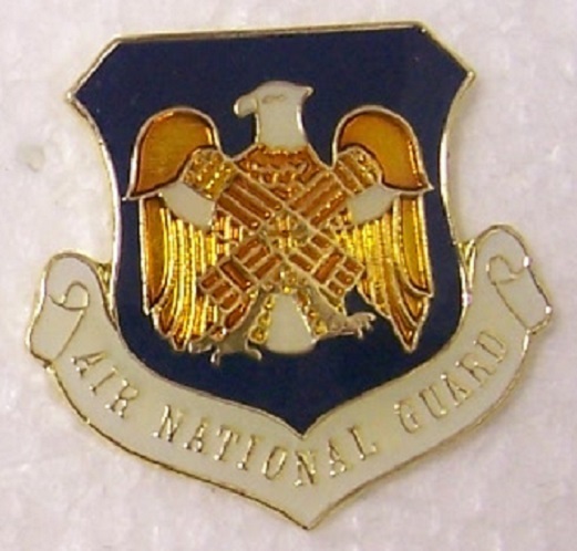 USAF Air National Guard Military Hat Lapel Push Pin New-image