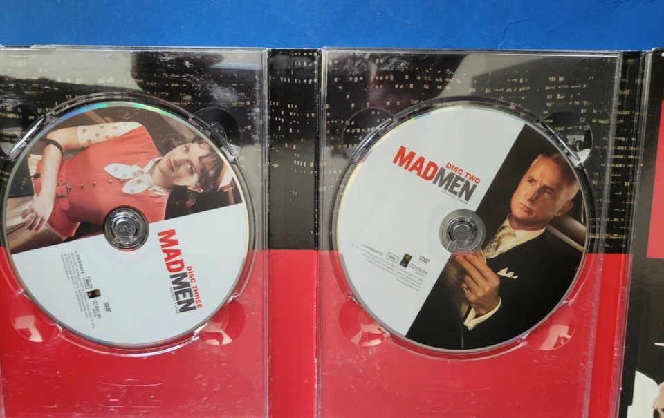 MAD MEN Complete Seasons 1-3 DVD Set-12 DVD's Total-Hit AMC TV Show - Image 4 of 4