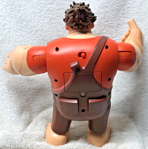 WRECK IT RALPH talking action figure sound disney WORKS tested 12" thinkway toys - Picture 3 of 3