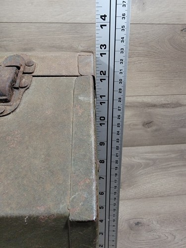 Vintage RARE Simonsen Metal Products Cantilever 4 Tray Tackle Tool Box 18x13x10 - Picture 24 of 24