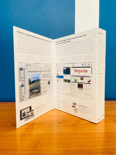APPLE IWORK 05 (2005) INSTALL DVD BIG BOX - Photo 4/6
