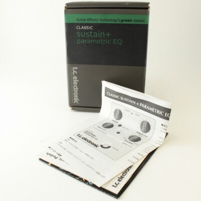 USED tc electronic Classic Sustain+ Parametric EQ equalizer